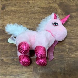 Stuffed Pink Unicorn